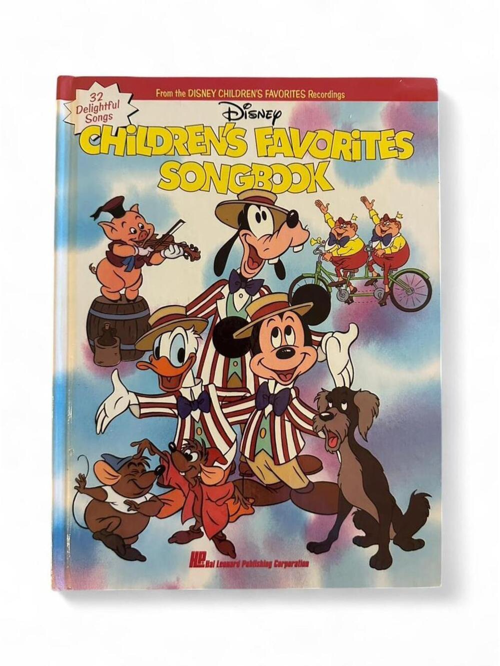 Disney Children’s Favorites Songbook 1992 Hardcover Piano Vocal Guitar 32 Songs